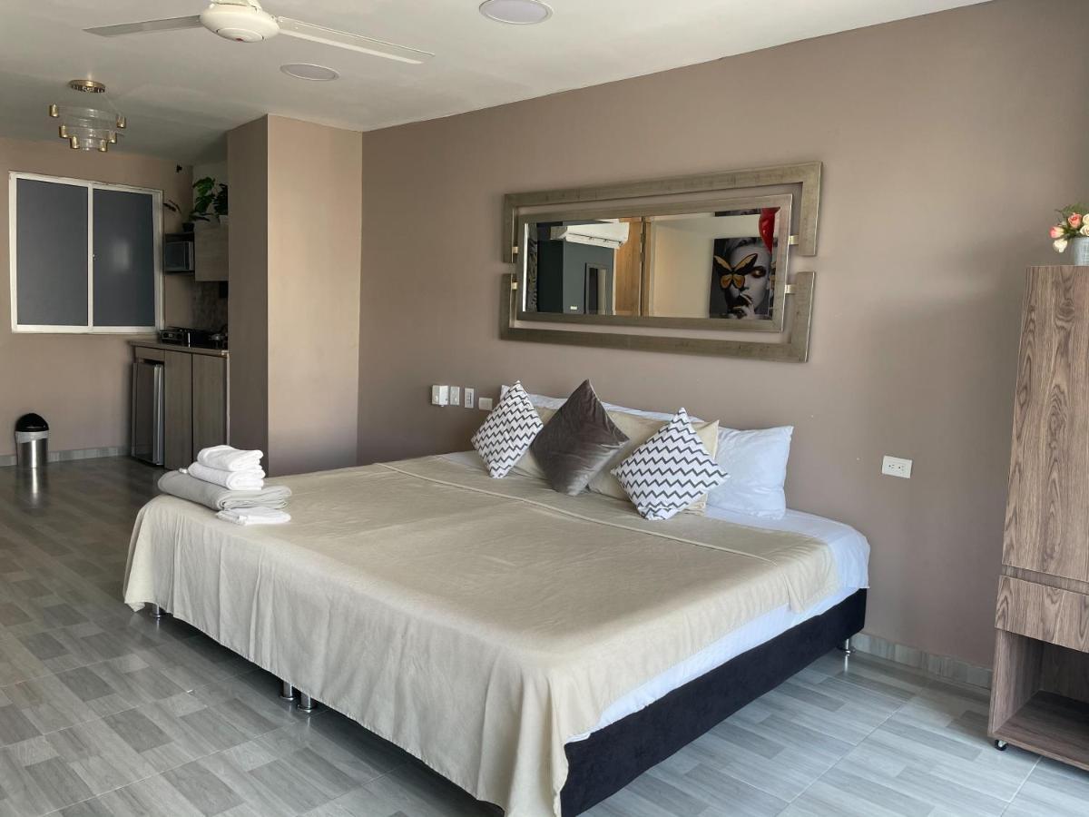 Aparta Estudio En El Edificio Bahia 79 Apartasuites Cartagena Dış mekan fotoğraf